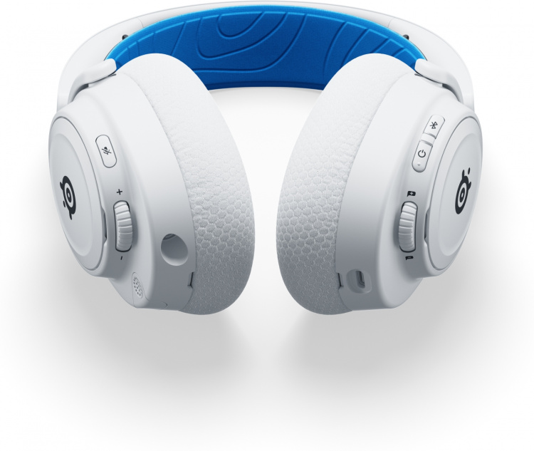 SteelSeries Arctis Nova 7P -langattomat pelikuulokkeet, valkoiset