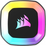 Corsair H100 RGB 240 mm -nestejäähdytysjärjestelmä