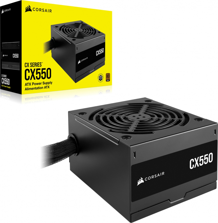 Corsair CX550 ATX -virtalähde, 550 W