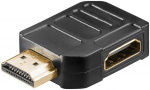 Goobay HDMI™-adapter, Guldpläterad (4K @ 60 Hz) HDMI™-uttag (typ A) > HDMI™ kontakt (typ A) 270 ° Goobay HDMI™-adapter, Guldpläterad (4K @ 60 Hz) HDMI™-uttag (typ A) > HDMI™ kontakt (typ A) 270 °