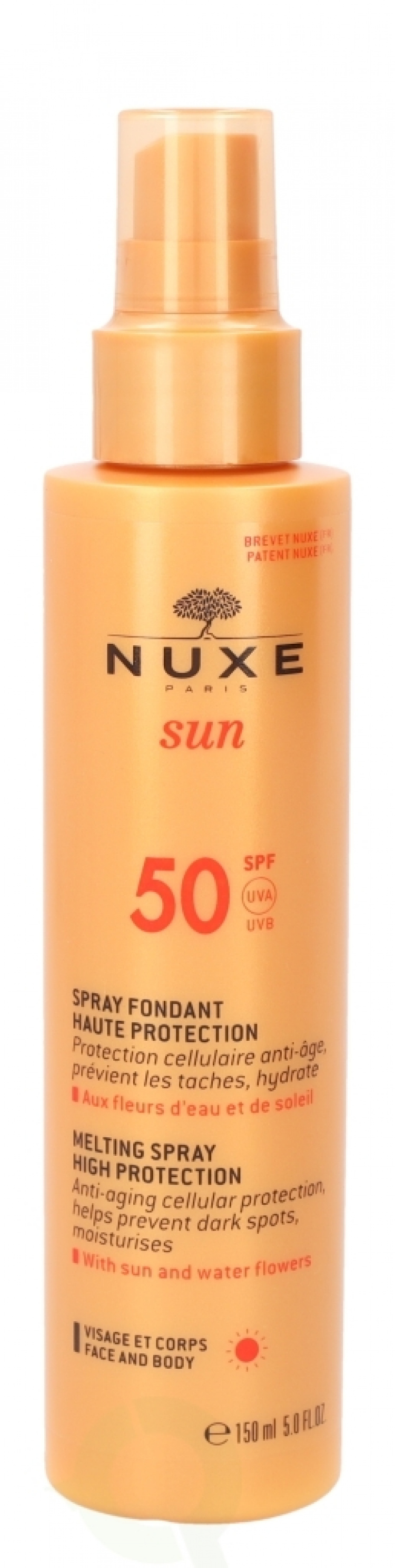 Nuxe Sun Melting Spray High Protection SPF50 150 ml