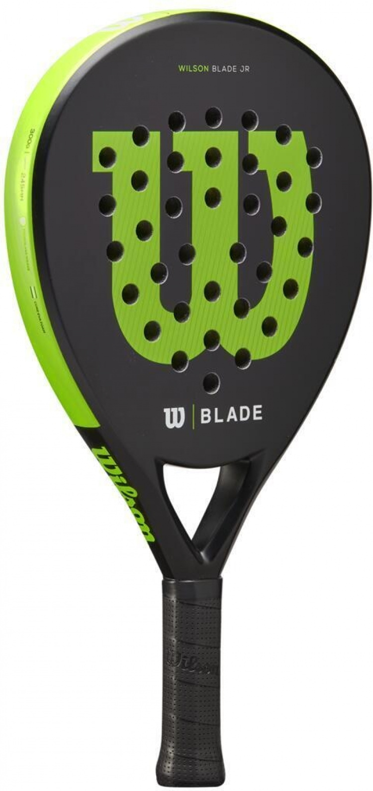 Wilson Blade Junior V2 -padelmaila, vihreä/musta