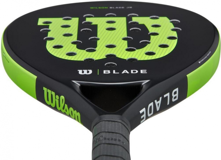 Wilson Blade Junior V2 -padelmaila, vihreä/musta