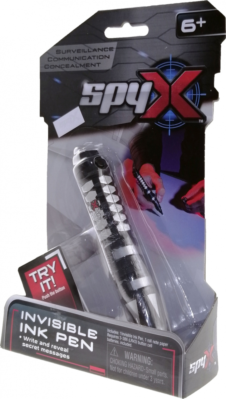 SpyX Invisible Ink Pen -näkymätön kynä