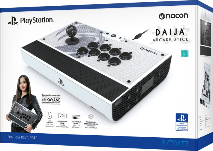 NACON Daija Arcade Stick - Spelkontroll till PS4 / PS5 NACON Daija Arcade Stick - Spelkontroll till PS4 / PS5