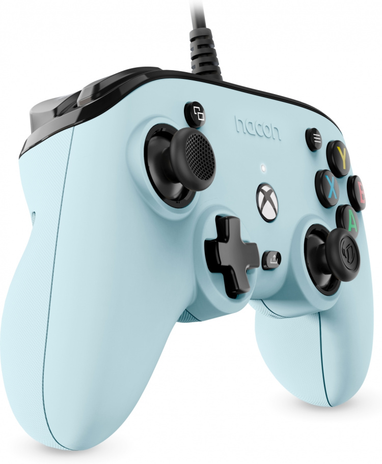 Nacon Pro Compact langallinen peliohjain, vaaleansininen, Xbox / PC