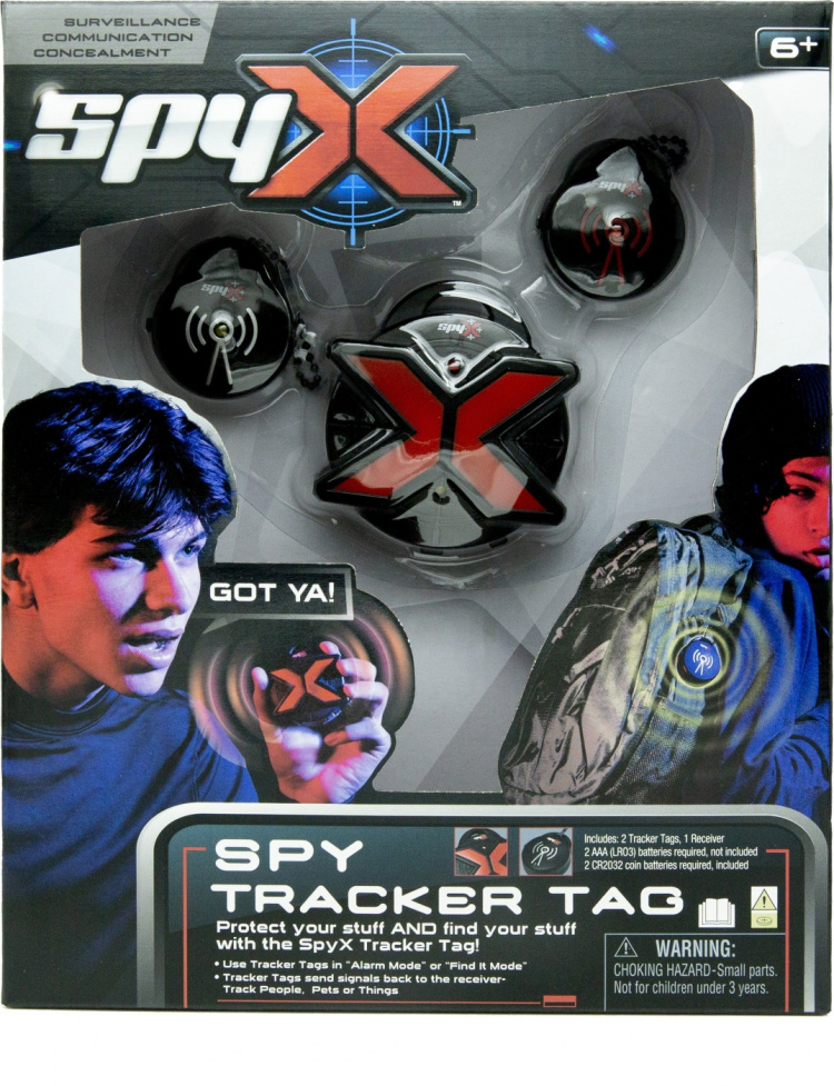 SpyX Tracker Tag - jäljitin & hälytin