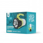 Forever Light CAMPING - LED-taskulamppu ja lyhty 2-in-1, 1200mAh, 450lm