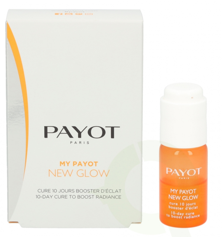 Payot New Glow Serum 7 ml 10-Day Cure to Boost Radiance /7ml inc 1gr Vit C