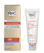 ROC Soleil-Protect Anti-Brown Spot Unifying Fluid SPF50+ 50 ml Visibly Reduces, Brown Spots
