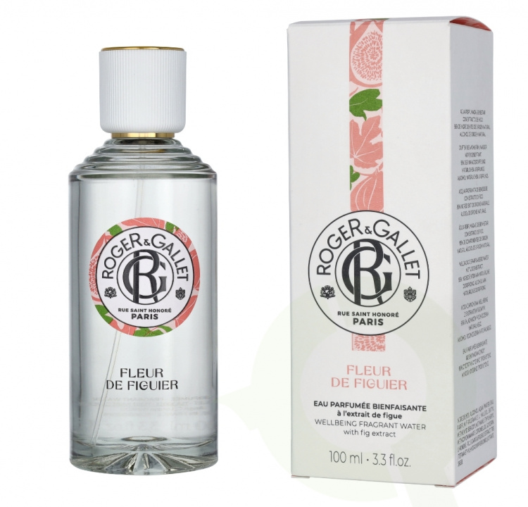 Roger & Gallet Fleur De Figuier Wellbeing Fragrant Water 100 ml Natural Spray