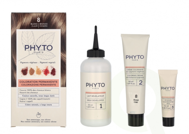 Phyto Phytocolor Permanent Color 112 ml #08 Light Blonde