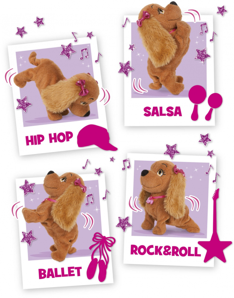 Club Petz Lucy -laulava ja tanssiva koiranpentu (FI)