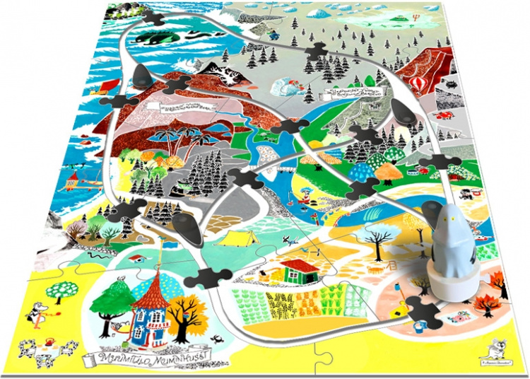 Muumi Mörkö tulee! -palapelileikki