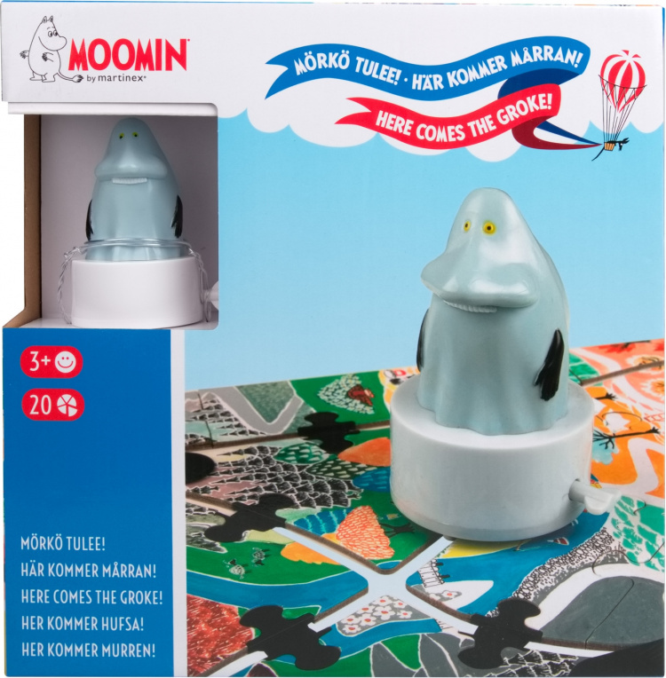 Muumi Mörkö tulee! -palapelileikki