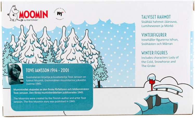 Muumi Jäärouva ja Mörkö -figuurit