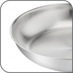 Tefal Virtuoso -paistinpannu, 28 cm, ruostumaton teräs