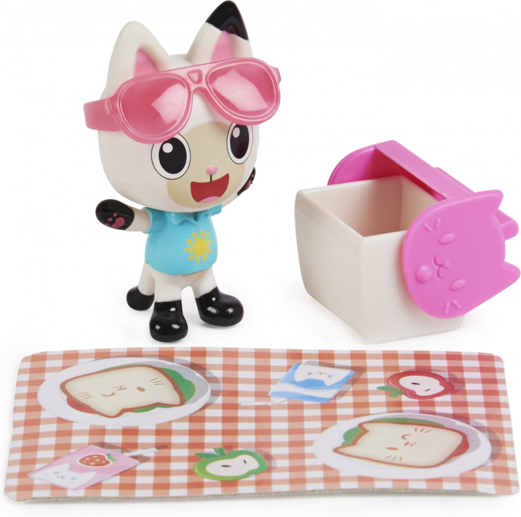 Gabby\'s Dollhouse Gabbyn Nukketalo Carlita & Pandy Paws Picnic -leikkisetti