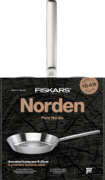 Fiskars Norden -paistinpannu, 28 cm, pinnoittamaton