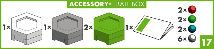 GraviTrax Accessories Ball Box - lisäkuulat