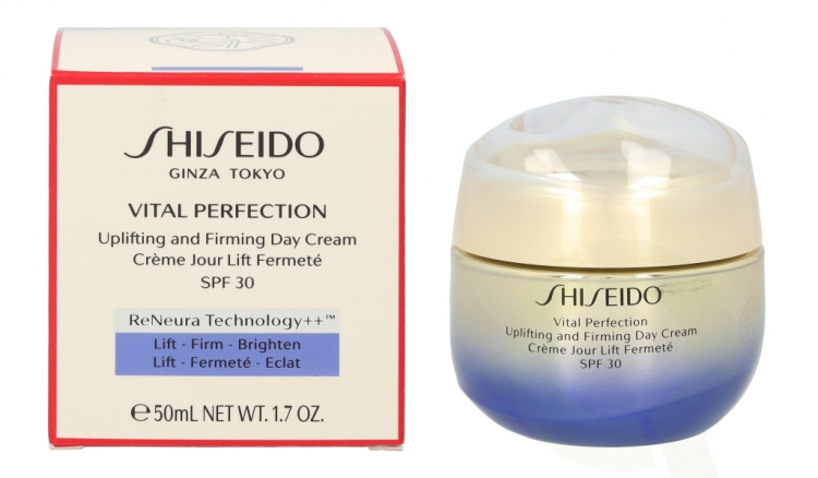 Shiseido Vital Prot. Uplifting and Firming Day Cream SPF30 50 ml All Skin Types