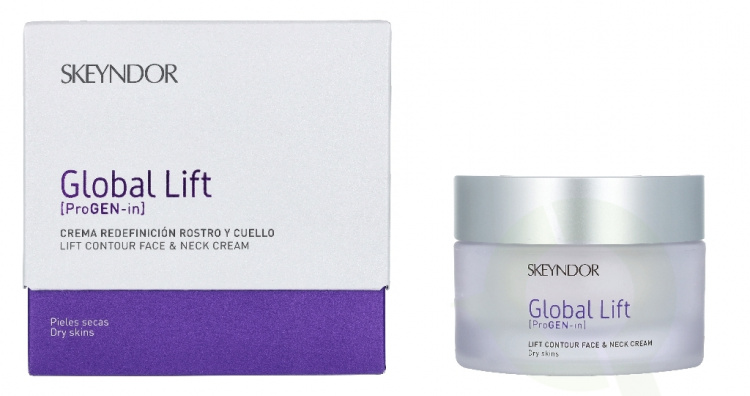 Skeyndor Global Lift Contour Face & Neck Cream 50 ml Dry Skin
