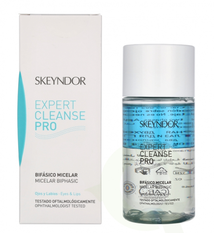 Skeyndor Expert Cleanse Pro Micellar Biphasic 125 ml Remover Eyes And Lips