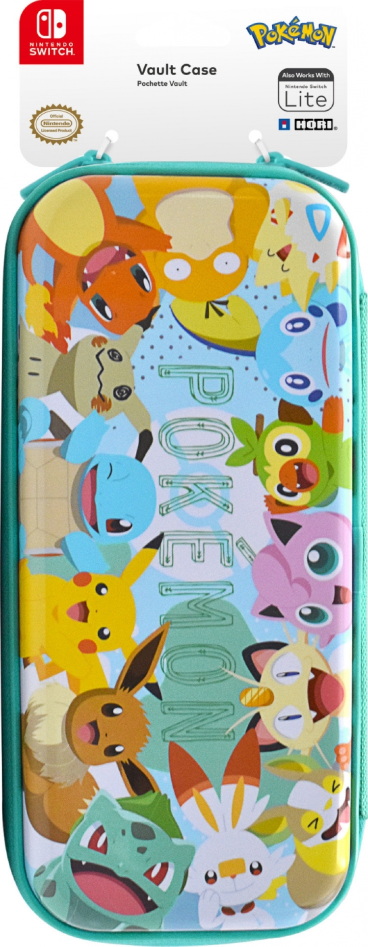 HORI Vault Case Pikachu & Friends -suojakotelo, Switch HORI Vault Case Pikachu & Friends -suojakotelo, Switch