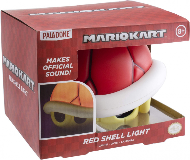 Paladone Red Shell -valo äänellä