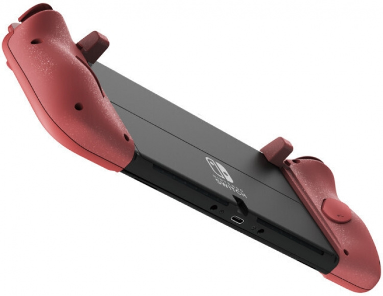 HORI Split Pad Compact -peliohjain, punainen, Switch / Switch OLED