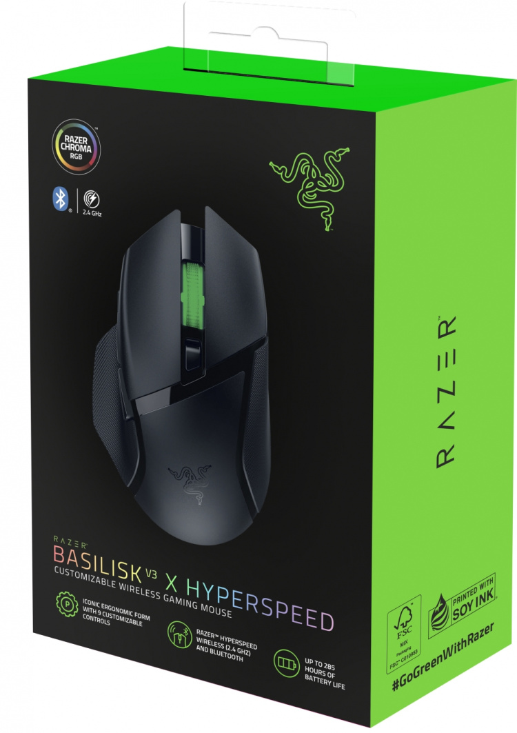Razer Basilisk V3 X Hyperspeed -pelihiiri Razer Basilisk V3 X Hyperspeed -pelihiiri