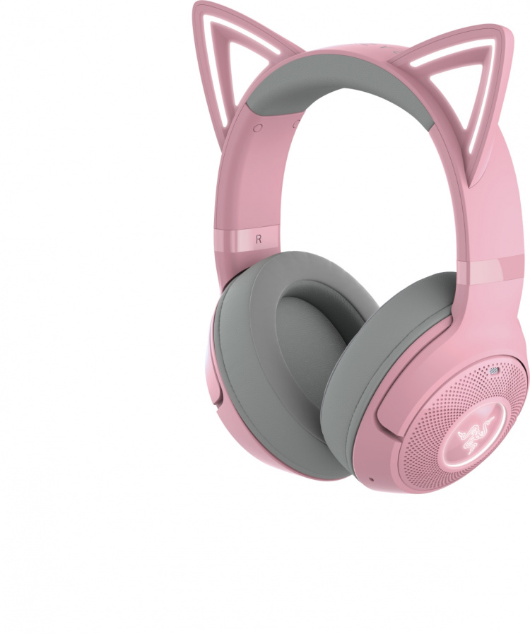Razer Kraken Kitty V2 Bluetooth -pelikuulokkeet, pinkki