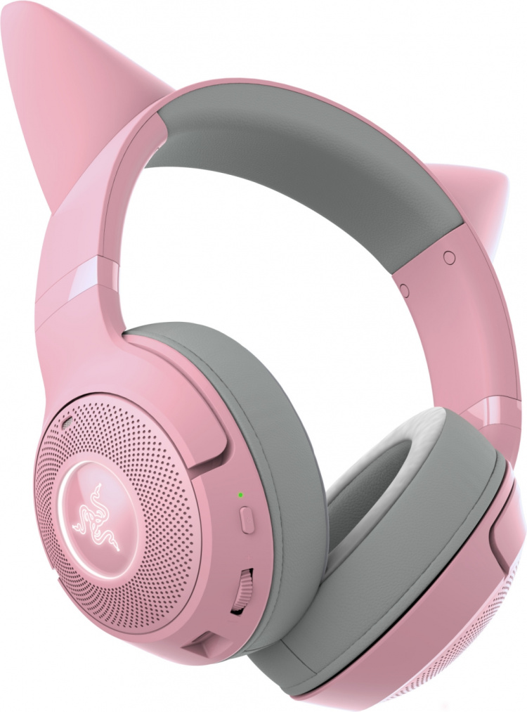 Razer Kraken Kitty V2 Bluetooth -pelikuulokkeet, pinkki