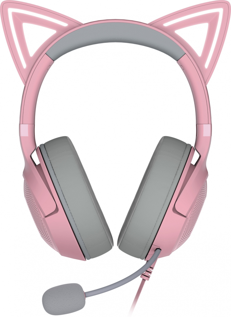 Razer Kraken Kitty V2 -pelikuulokkeet, pinkki
