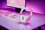 Razer Kraken Kitty V2 Bluetooth Hello Kitty Edition -pelikuulokkeet, pinkki