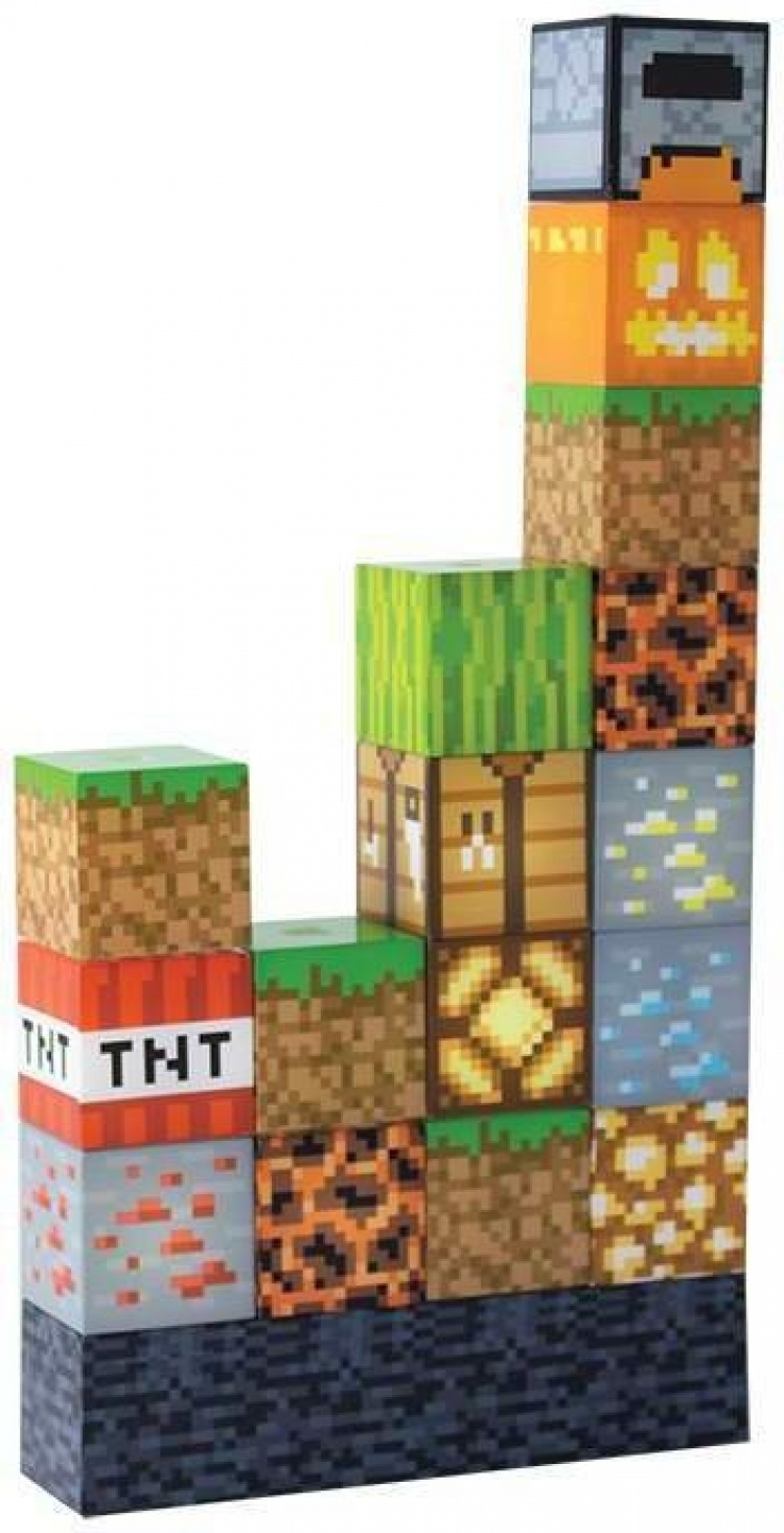 Paladone Minecraft Building Block -valo
