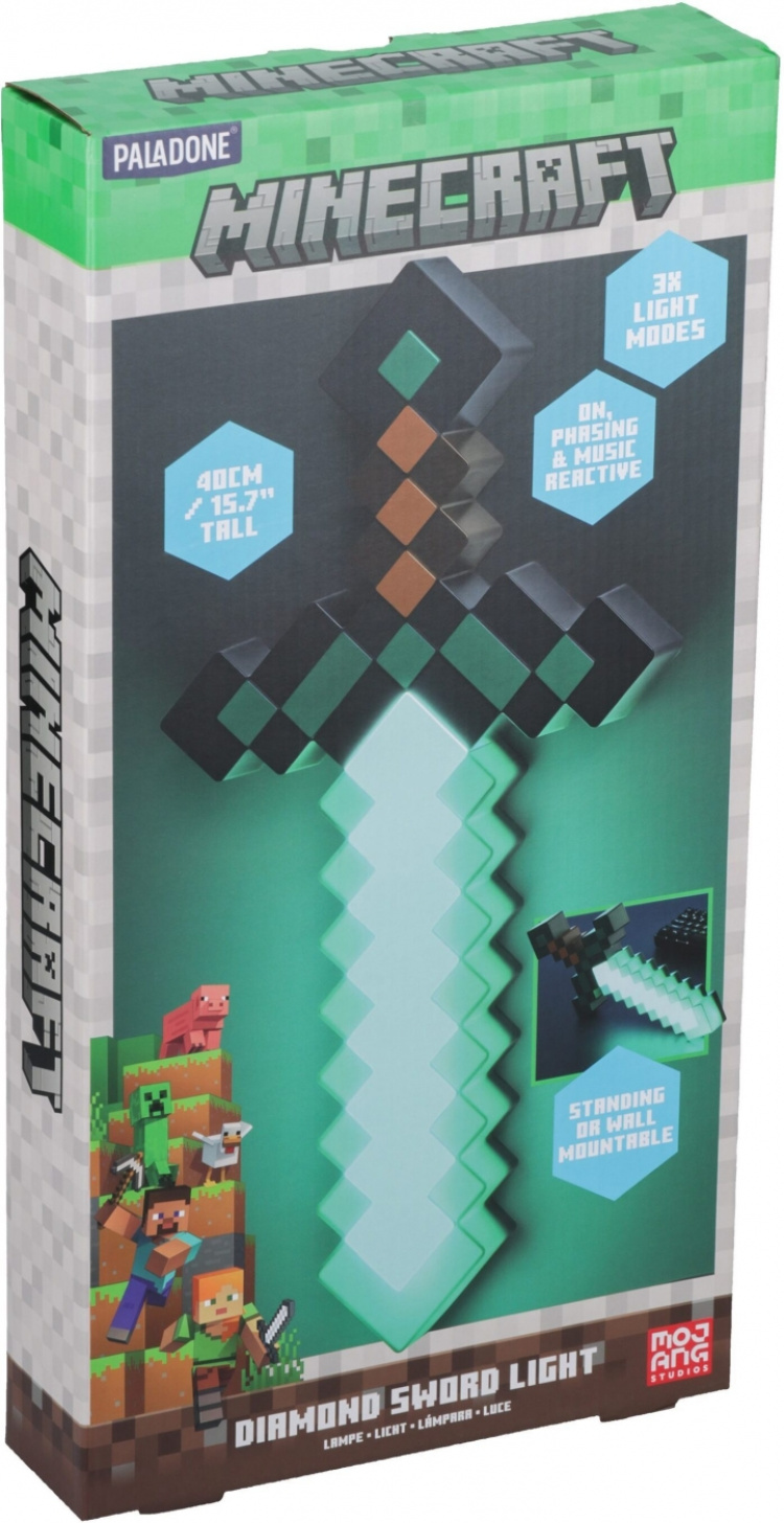 Paladone Diamond Sword -valo Paladone Diamond Sword -valo