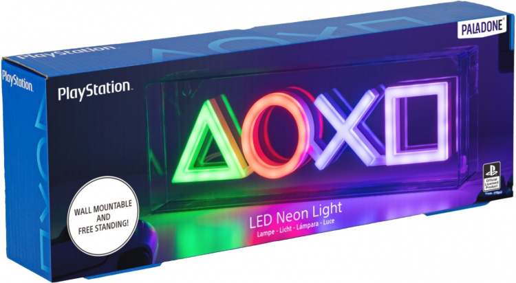 Paladone PlayStation LED Neon -valo Paladone PlayStation LED Neon -valo
