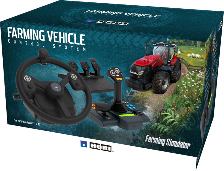 HORI Farming Vehicle Control System -peliohjain, PC HORI Farming Vehicle Control System -peliohjain, PC