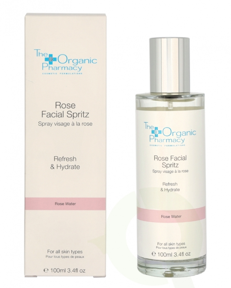 The Organic Pharmacy Rose Facial Spritz 100 ml For All Skin Types