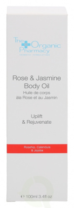 The Organic Pharmacy Rose & Jasmine Body Oil 100 ml Rosehip Canlendula & Jojoba