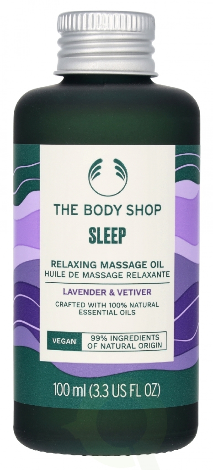 The Body Shop Sleep Relaxing Massage Oil 100 ml Lavender & Vetiver