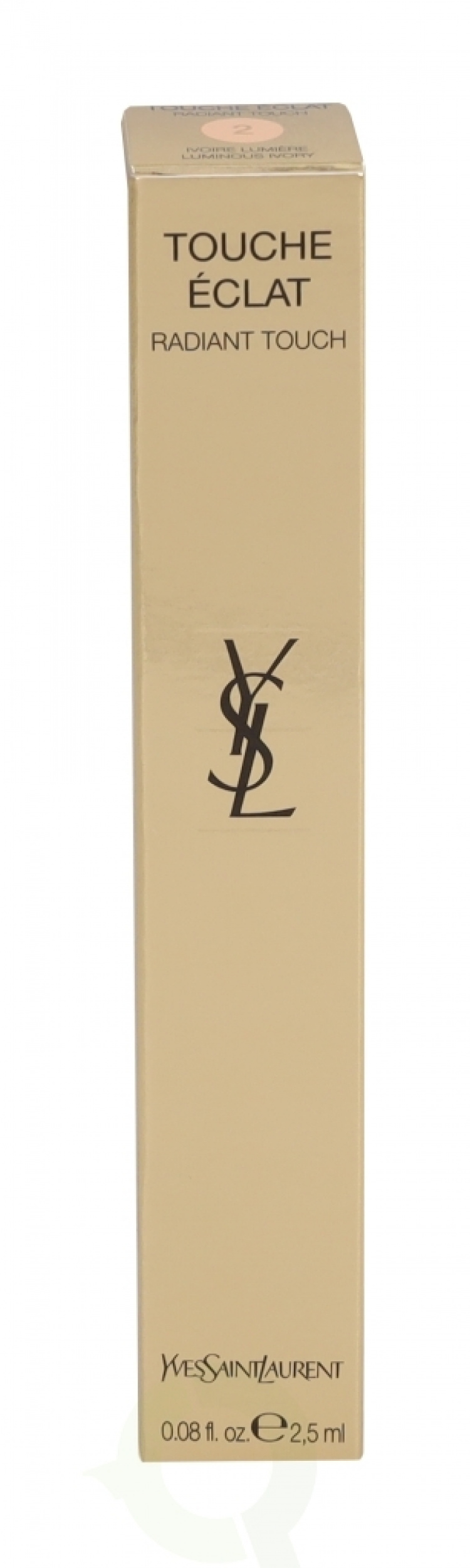 Yves Saint Laurent YSL Touche Eclat Radiant Touch 2.5 ml #02 Luminous Ivory
