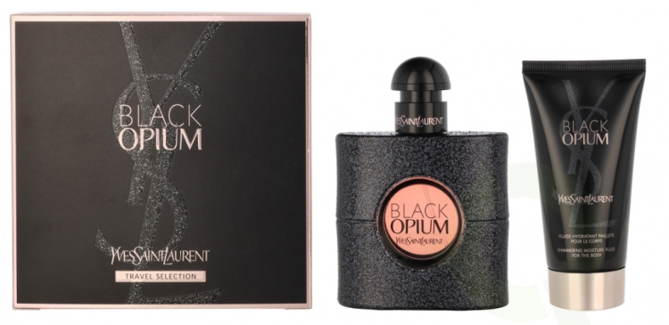 Yves Saint Laurent YSL Black Opium Giftset 100 ml EDP 50 ml/Body Lotion 50 ml/Travel Selection