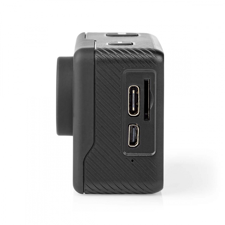 Nedis Action-kamera | Kaksoisnäyttö | 4K@30fps | 16 MPixel | Vedenpitävyys enintään (m): 30.0 m | 90 min | Wi-Fi | Sovellus saatavana kohteeseen: Android™ / IOS | Kiinnikkeitä mukana | Musta Nedis Action-kamera | Kaksoisnäyttö | 4K@30fps | 16 MPixel | Vedenpitävyys enintään (m): 30.0 m | 90 min | Wi-Fi | Sovellus saatavana kohteeseen: Android™ / IOS | Kiinnikkeitä mukana | Musta