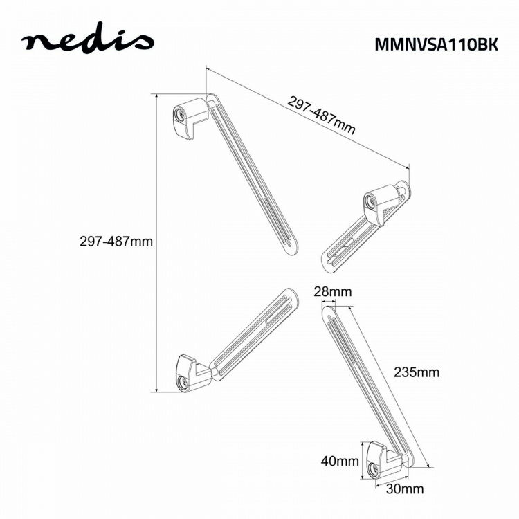 Nedis Sovitin Mount Kit | 13 