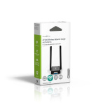 Nedis Verkkosovitin | Wi-Fi | AC1200 | 2.4/5 GHz (Dual Band) | USB3.0 | Wi-Fi kokonaisnopeus: 1200 Mbps | Windows 10 / Windows 11 / Windows 8