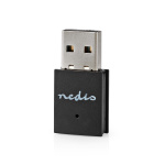 Nedis Verkkosovitin | Wi-Fi | N300 | 2.4 GHz | USB2.0 | Wi-Fi kokonaisnopeus: 300 Mbps | Windows 10 / Windows 11 / Windows 8