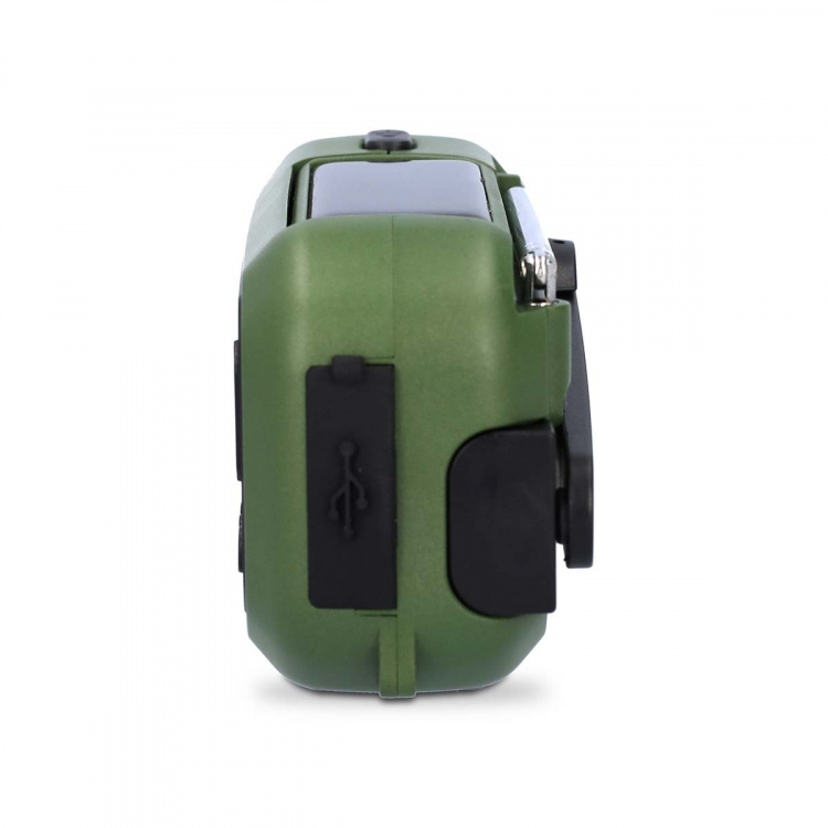 Nedis Hätäradio | Kannettava malli | DAB+ / FM | Käsiveivi / Paristokäyttöinen / Solar Powered / USB Virta | Herätyskello | Musta / Vihreä Nedis Hätäradio | Kannettava malli | DAB+ / FM | Käsiveivi / Paristokäyttöinen / Solar Powered / USB Virta | Herätyskello | Musta / Vihreä