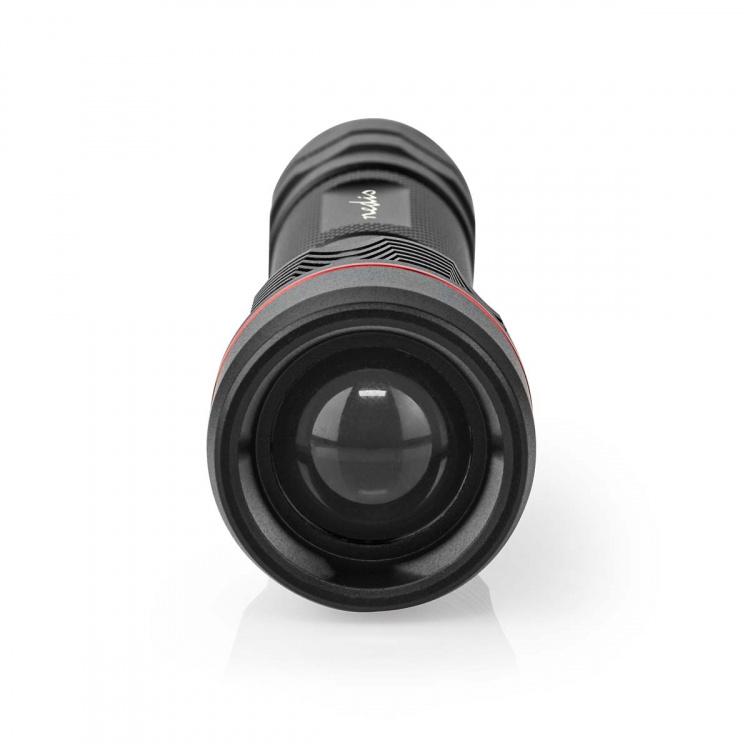 Nedis LED Taskulamppu | Paristokäyttöinen | 3.7 V DC | 10 W | N/A | Paristot sisältyvät | Ladattava | Nimellisvaloteho: 1000 lm | Valoalue: 200 m | Säteen kulma: 10 ° Nedis LED Taskulamppu | Paristokäyttöinen | 3.7 V DC | 10 W | N/A | Paristot sisältyvät | Ladattava | Nimellisvaloteho: 1000 lm | Valoalue: 200 m | Säteen kulma: 10 °